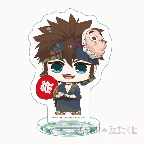 D賞-6 アクリルスタンド 永倉新八 全長約6cm～7cm
