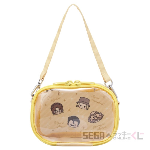 A賞-3 ぬいぐるみポーチ デザインC [全長約14cm]