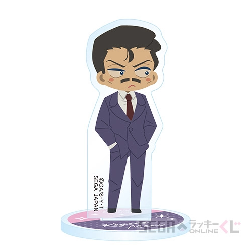 F賞-9 アクリルスタンド 毛利小五郎 [全長約3.5~6.5cm]