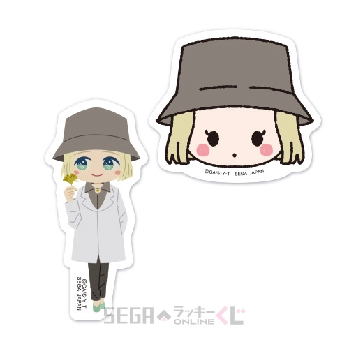 G賞-12 ステッカーセット フサエ・キャンベル [全長約3.5~6.5cm]