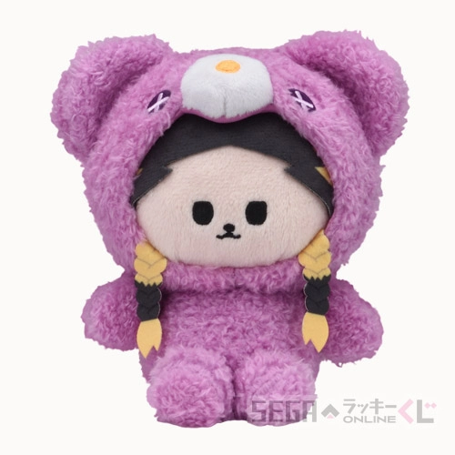 B賞-11 おすわりぬいぐるみ 灰谷 蘭 全長約12cm