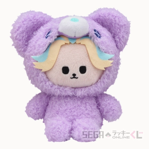 B賞-12 おすわりぬいぐるみ 灰谷 竜胆 全長約12cm