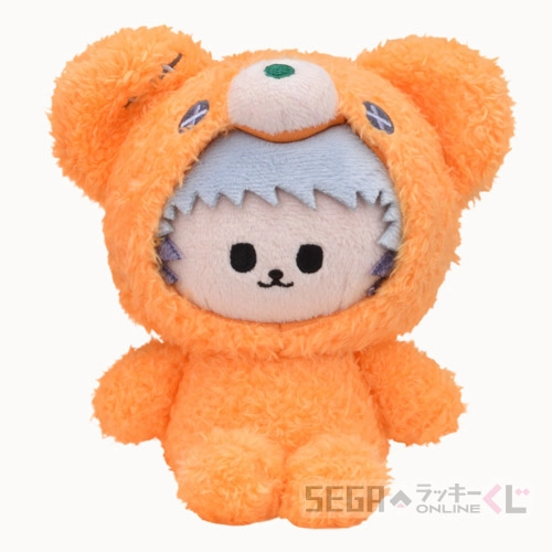 B賞-6 おすわりぬいぐるみ 三ツ谷 隆 全長約12cm