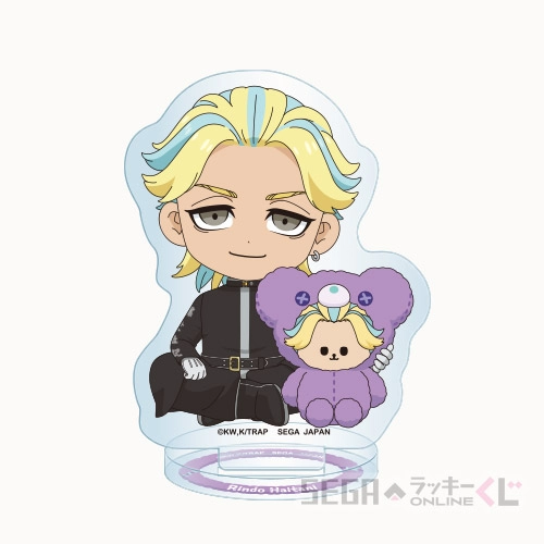 E賞-12 アクリルスタンド 灰谷 竜胆 全長約4.5cm