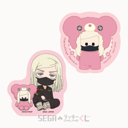 F賞-10 ステッカーセット 三途 春千夜 全長約5.5cm