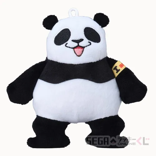 C賞-10 ぬいぐるみマスコット パンダ（劇場版 呪術廻戦 0） 全長約11cm