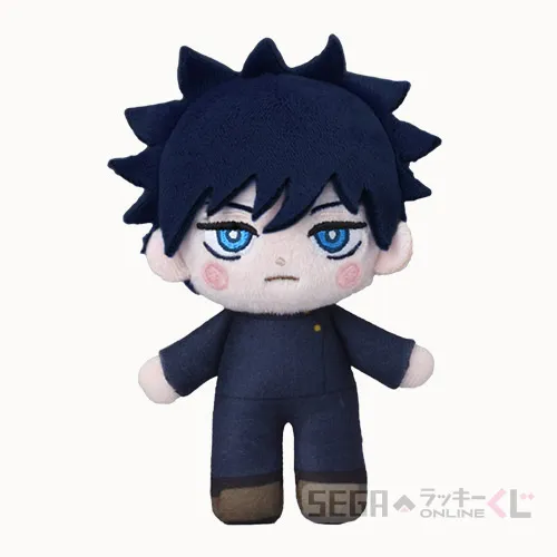 C賞-3 ぬいぐるみマスコット 伏黒 恵 全長約11cm