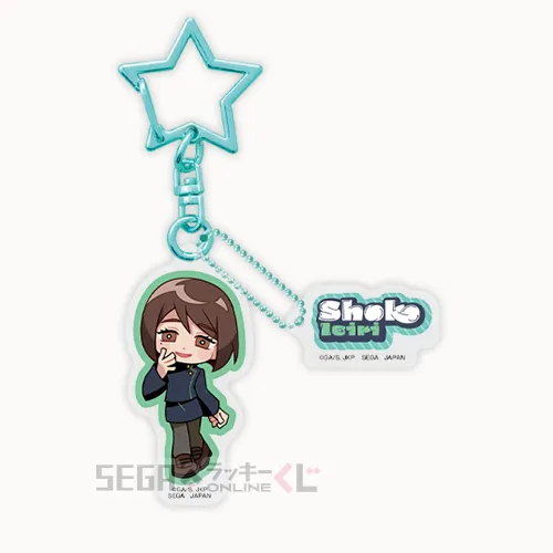 D賞-13 アクリルチャーム 家入 硝子（懐玉・玉折） 全長約7cm、小パーツ約4cm