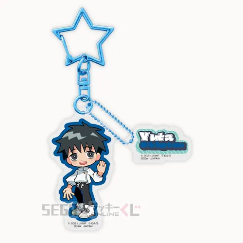 D賞-7 アクリルチャーム 乙骨 憂太（劇場版 呪術廻戦 0） 全長約7cm、小パーツ約4cm