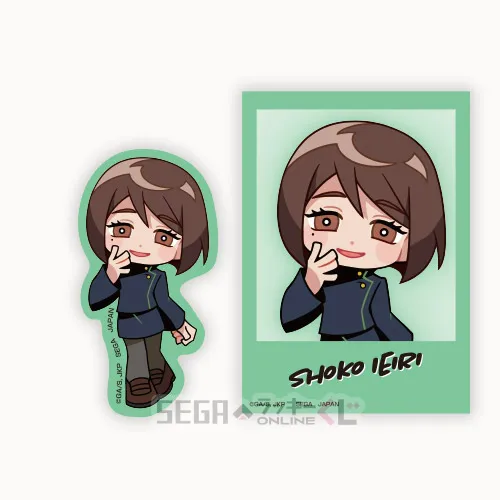 F賞-13 ステッカーセット 家入 硝子（懐玉・玉折） 全長約8.5cm