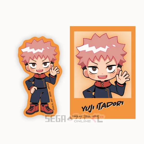 F賞-1 ステッカーセット 虎杖 悠仁 1 全長約8.5cm