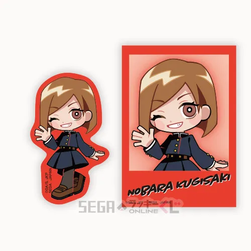 F賞-4 ステッカーセット 釘崎 野薔薇 全長約8.5cm