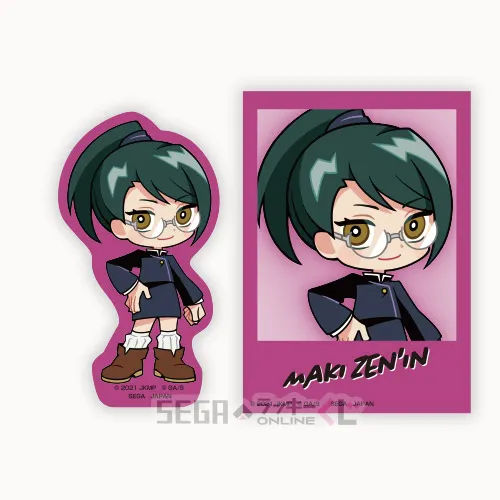 F賞-8 ステッカーセット 禪院 真希（劇場版 呪術廻戦 0） 全長約8.5cm