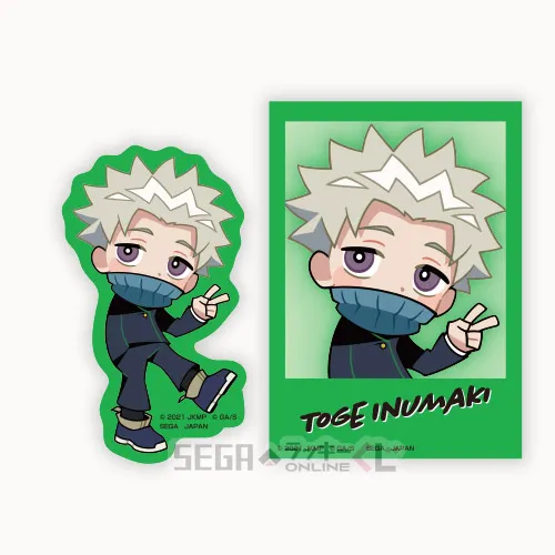 F賞-9 ステッカーセット 狗巻 棘（劇場版 呪術廻戦 0） 全長約8.5cm