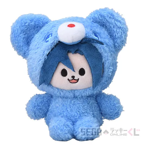 B賞-7 おすわりぬいぐるみ 真波 山岳 [全長約12cm]