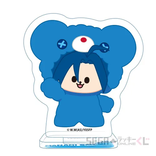 E賞-7 アクリルスタンド 真波 山岳 [全長約4.5cm]