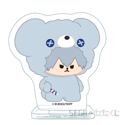 E賞-8 アクリルスタンド 黒田 雪成 [全長約4.5cm]