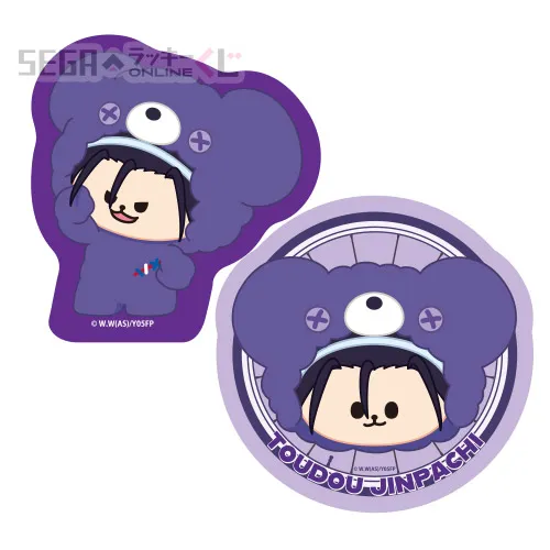 F賞-11 ステッカーセット 東堂 尽八 [全長約5.5cm]