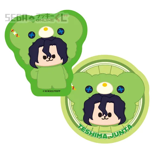 F賞-4 ステッカーセット 手嶋 純太 [全長約5.5cm]