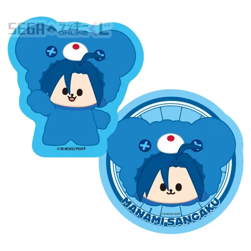 F賞-7 ステッカーセット 真波 山岳 [全長約5.5cm]