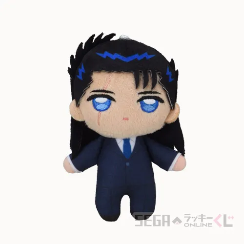 C賞-10 ぬいぐるみマスコット 左京 全長約11cm