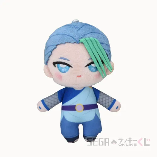 C賞-11 ぬいぐるみマスコット 凍矢 全長約11cm