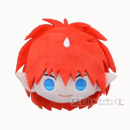 D賞-12 ぬいぐるみクリップ 陣 全長約7cm