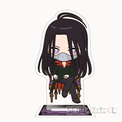 E賞-9 アクリルスタンド 鴉 全長約8.5~10cm