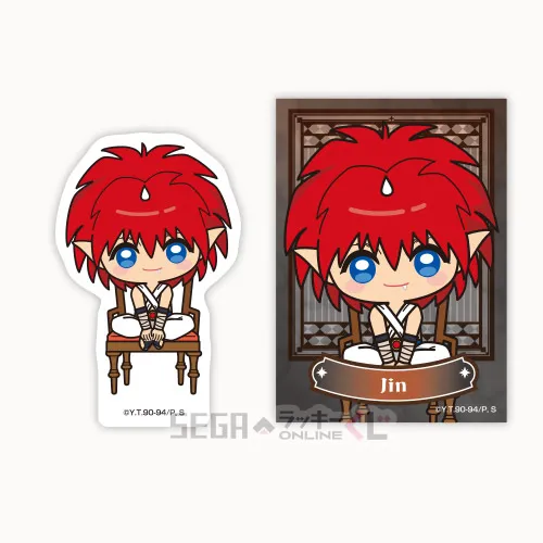 F賞-12 ステッカーセット 陣 全長約7cm