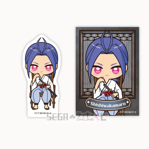 F賞-13 ステッカーセット 死々若丸 全長約7cm