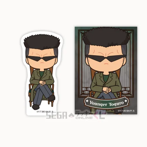 F賞-8 ステッカーセット 戸愚呂弟 全長約7cm