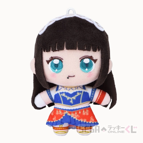 C賞-4 マスコットぬいぐるみ 黒澤 ダイヤ 全長約10～11cm