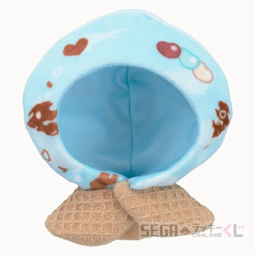 D賞-1 ぬいぐるみ用ポンチョ チョコミント 全長約10cm