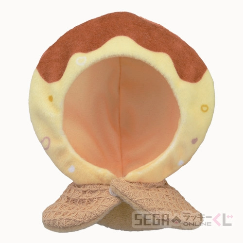 D賞-4 ぬいぐるみ用ポンチョ プリン 全長約10cm