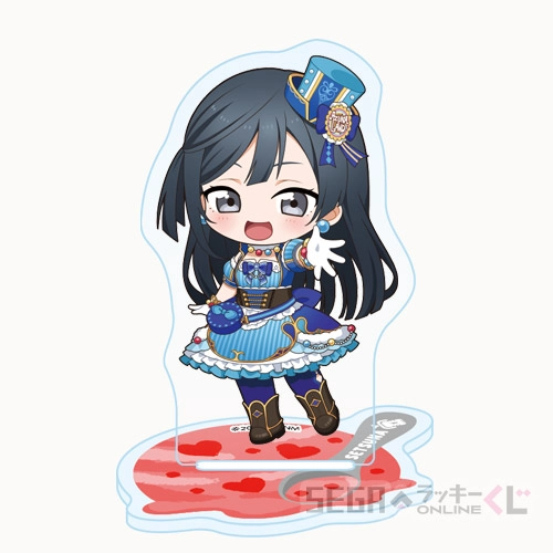 E賞-11 アクリルスタンド 優木 せつ菜 全長約5～5.5cm