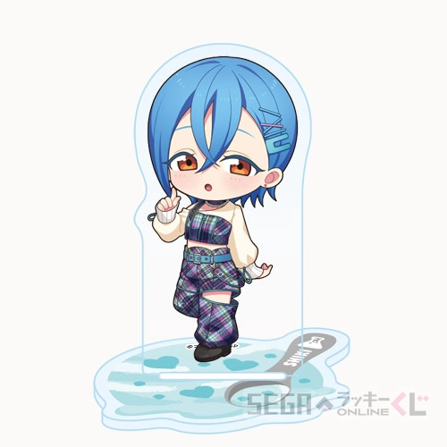 E賞-14 アクリルスタンド 若菜 四季 B 全長約5～5.5cm