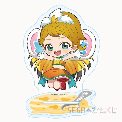 E賞-18 アクリルスタンド 聖澤 悠奈 全長約5～5.5cm