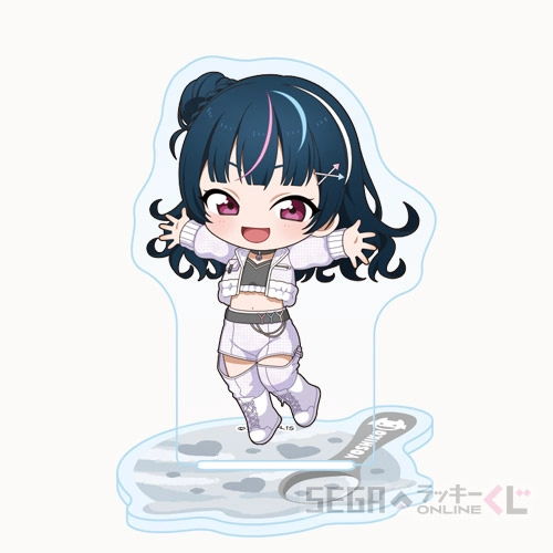 E賞-5 アクリルスタンド 津島 善子 全長約5～5.5cm