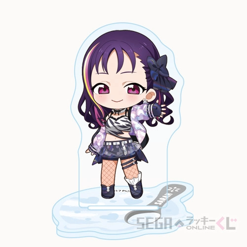 E賞-7 アクリルスタンド 鹿角 聖良 全長約5～5.5cm