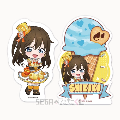 F賞-10 ステッカーセット 桜坂 しずく 全長約5.5～8cm