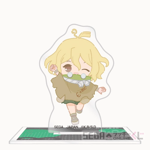 E賞-7 アクリルスタンド スイカ 全長約5～6cm