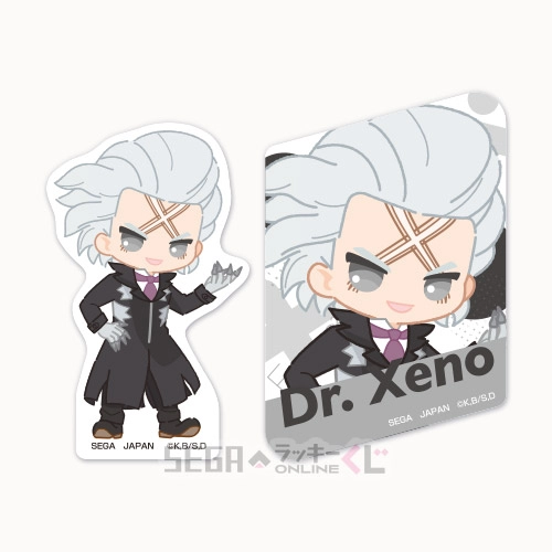 F賞-12 ステッカーセット Dr.ゼノ 全長約5.5～7cm