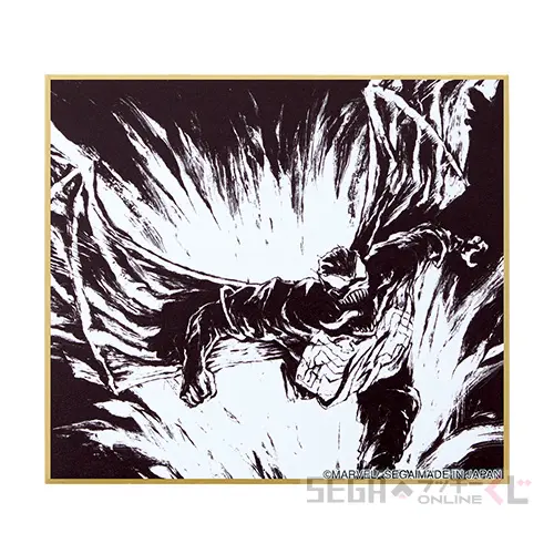 D賞-5 墨絵色紙 5[約12㎝×12㎝]