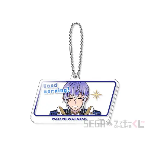 D賞-8 アクリルキーチェーン クロフォード　※アイテムコード付　【約4㎝×約8cm】