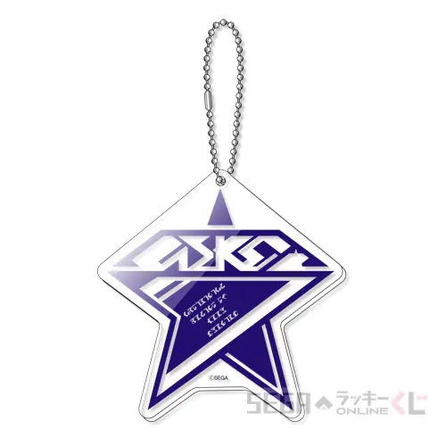 D賞-10 アクリルキーチェーン NGS アークススター　※アイテムコード付　【約8cm×約8cm】