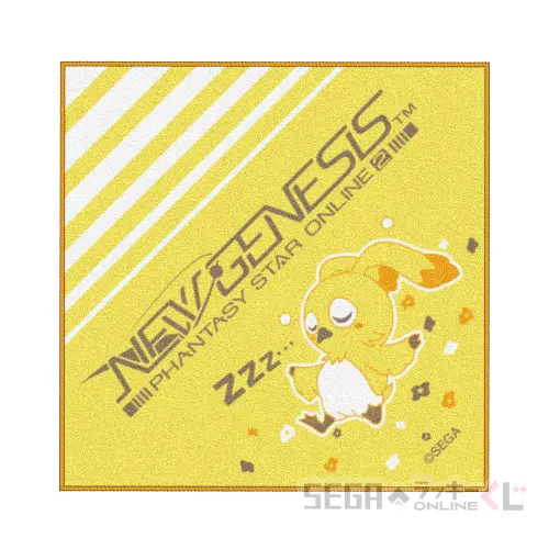 E賞-1 ハンドタオル ラッピー　※アイテムコード付　【約25cm四方】