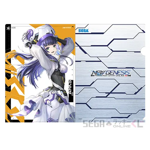 F賞-5 クリアファイル（ルピカ）＆ミニブックセット　 ※アイテムコード付　【クリアファイルA4 ミニブックA5】