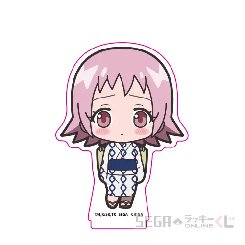 C賞-6 アクリルスタンド たまお（温泉）[約7cm]