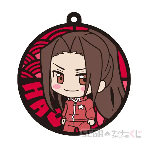 E賞-10 ラバーストラップ ハオ（ジャージ）[約9cm]