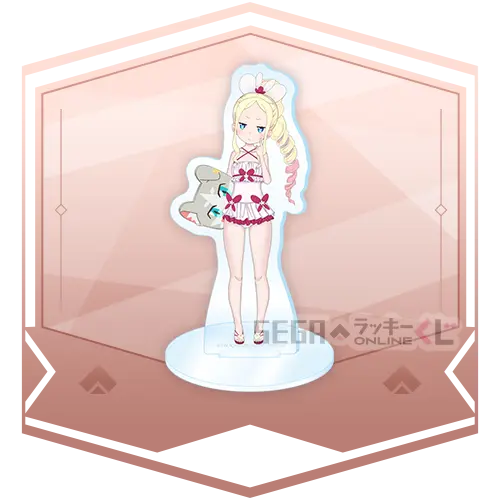 C賞-10 アクリルスタンド （ベアトリス 水着）[約10cm×5cm]